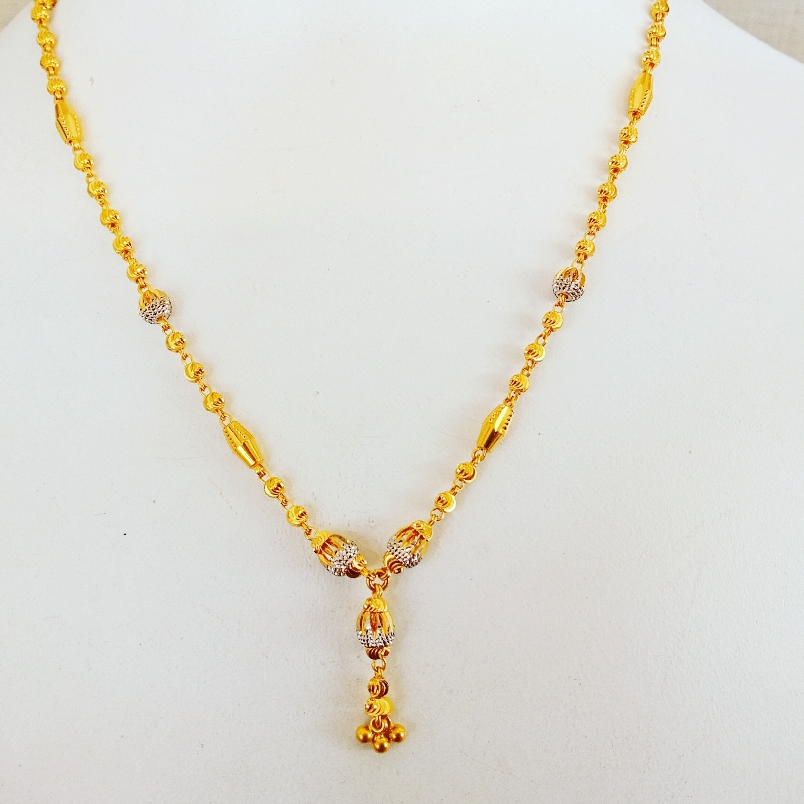 Gold necklace latest design
