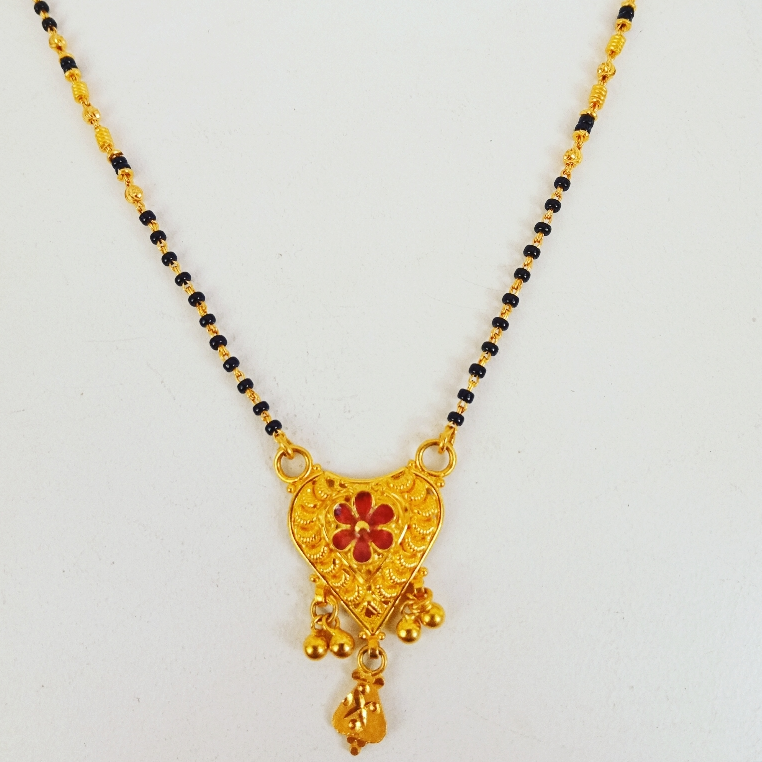 Gold new design mangalsutra