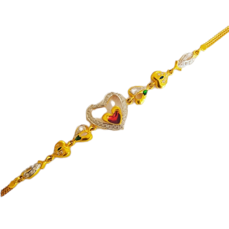Gold bracelet for girls