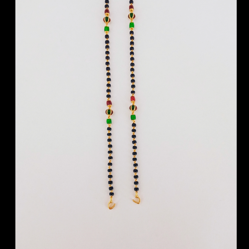 Gold mangalsutra ser