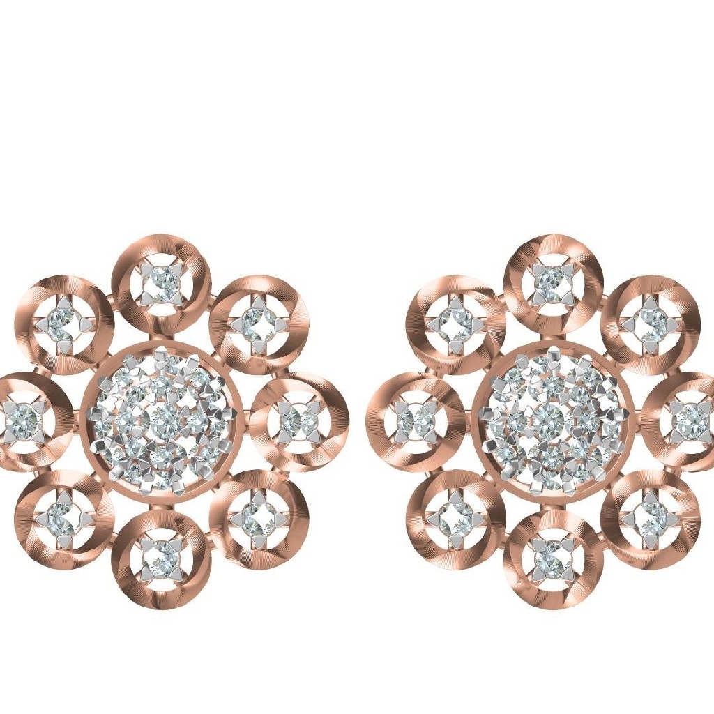 Diamond earrings,