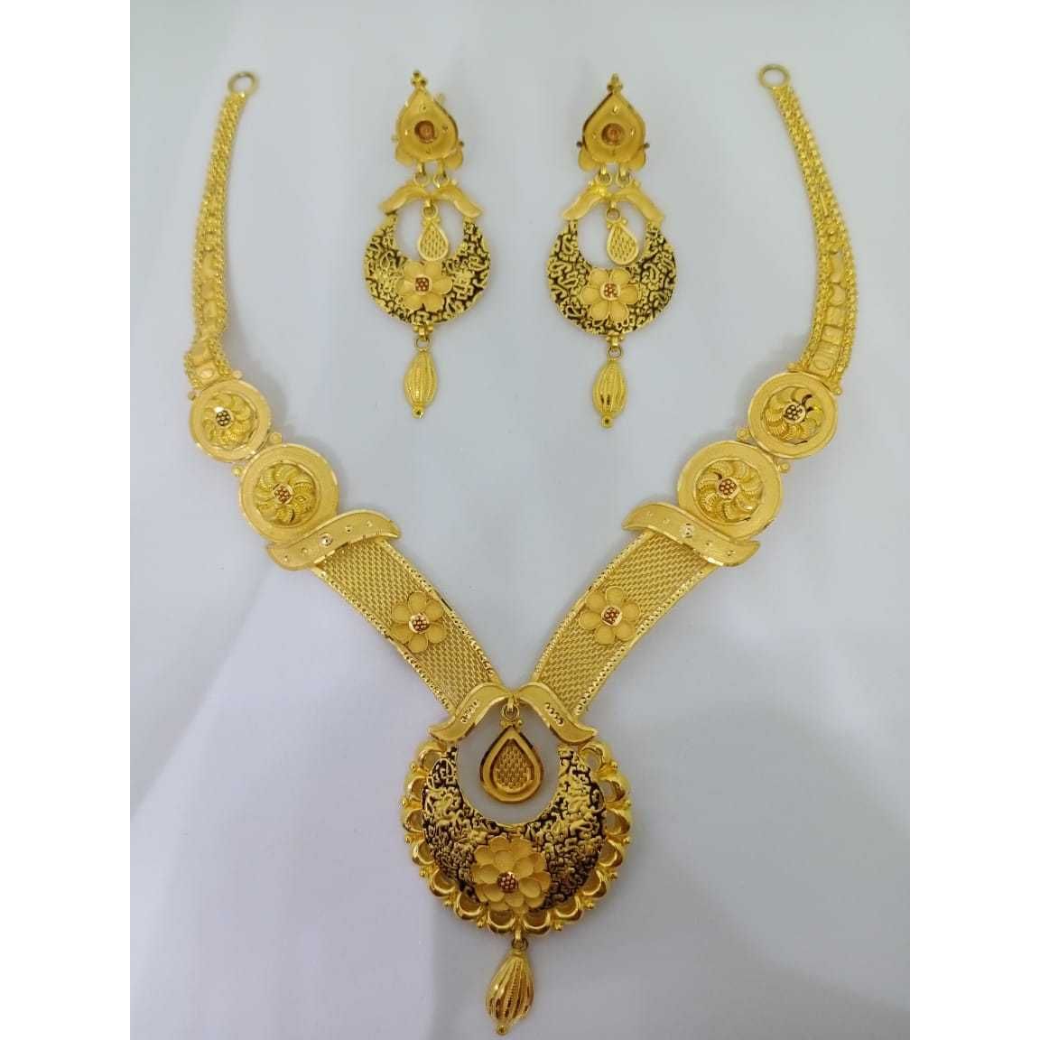 916 gold bridal choker set bj-n10