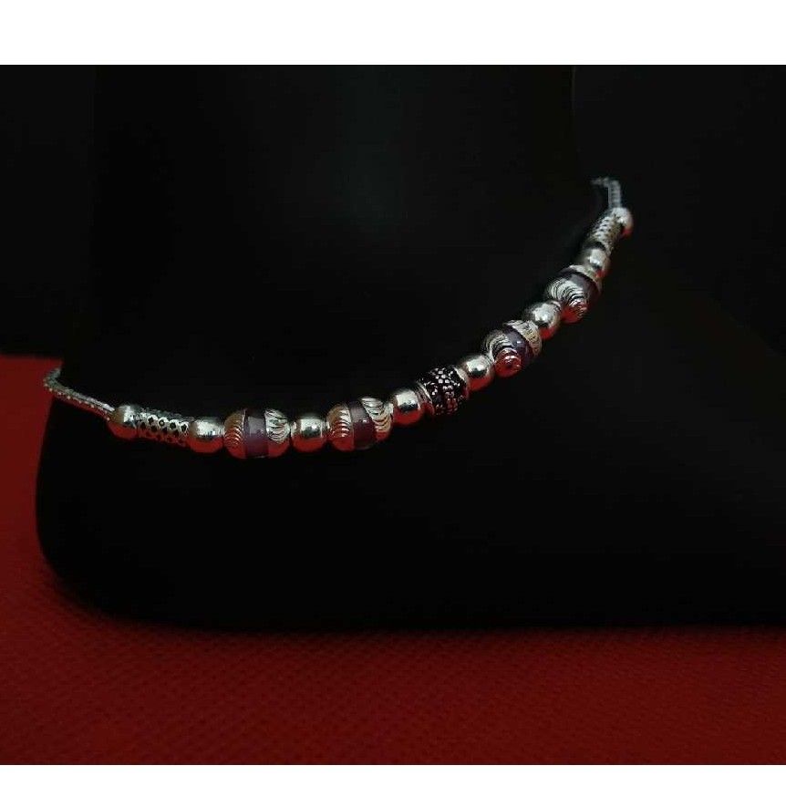 Silver Beads  Exclusive Fancy Payal