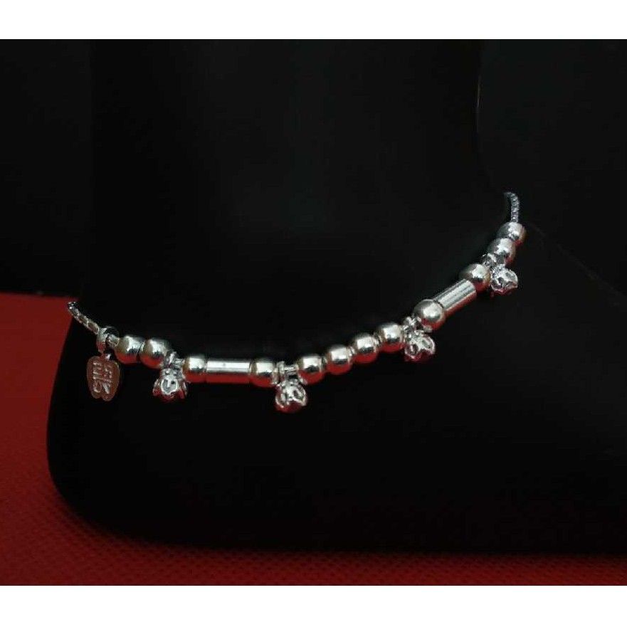 Indian Classic  925 Silver Ladies Payal