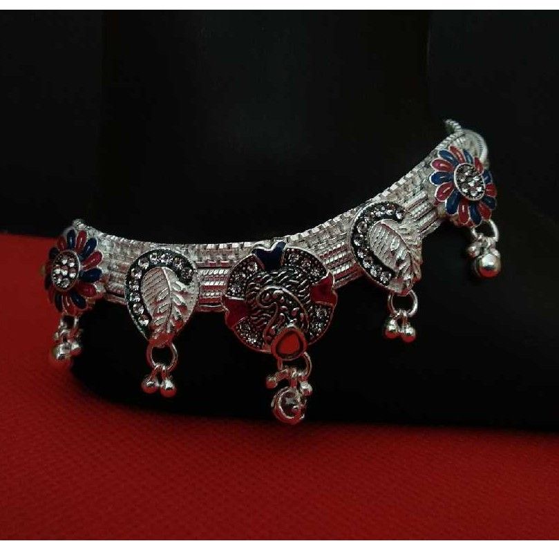 Paan Chakri Style Broad Style Antique Payal