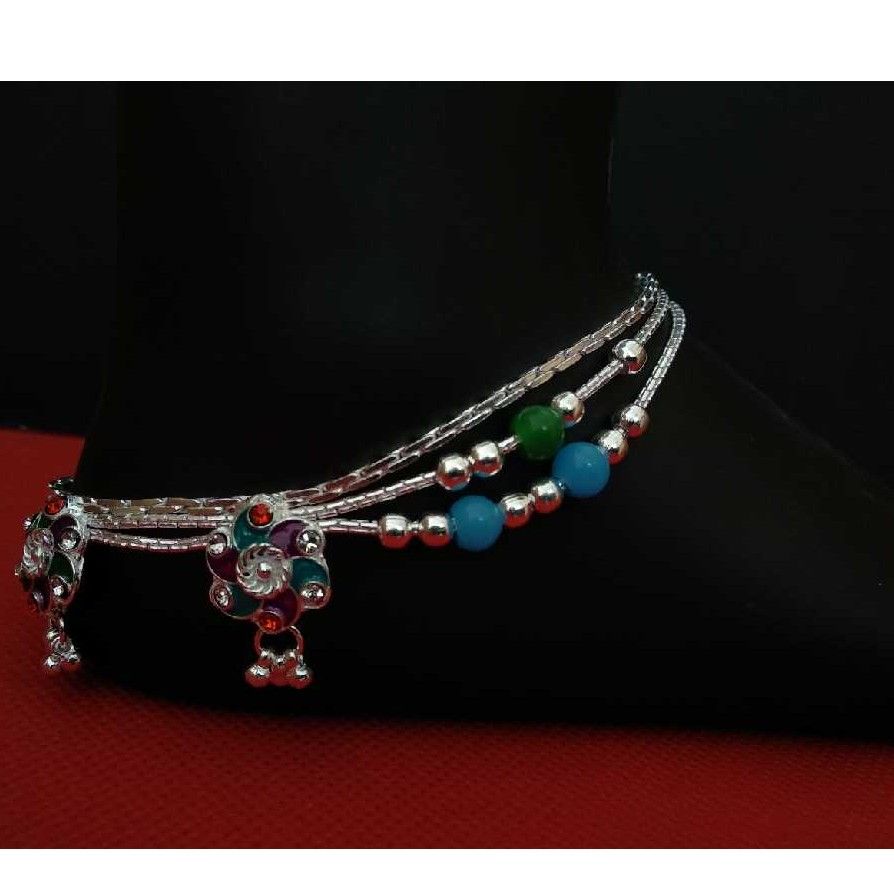 Designer 925 Silver Attractive Ladies Payal