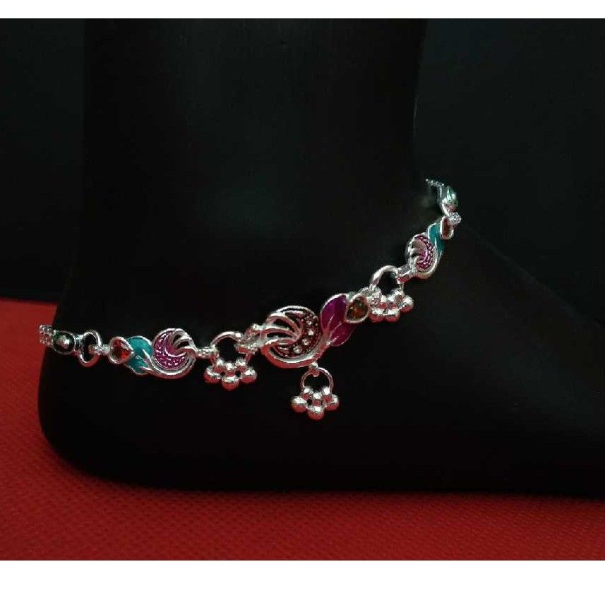 Stylish 925 Silver Payal