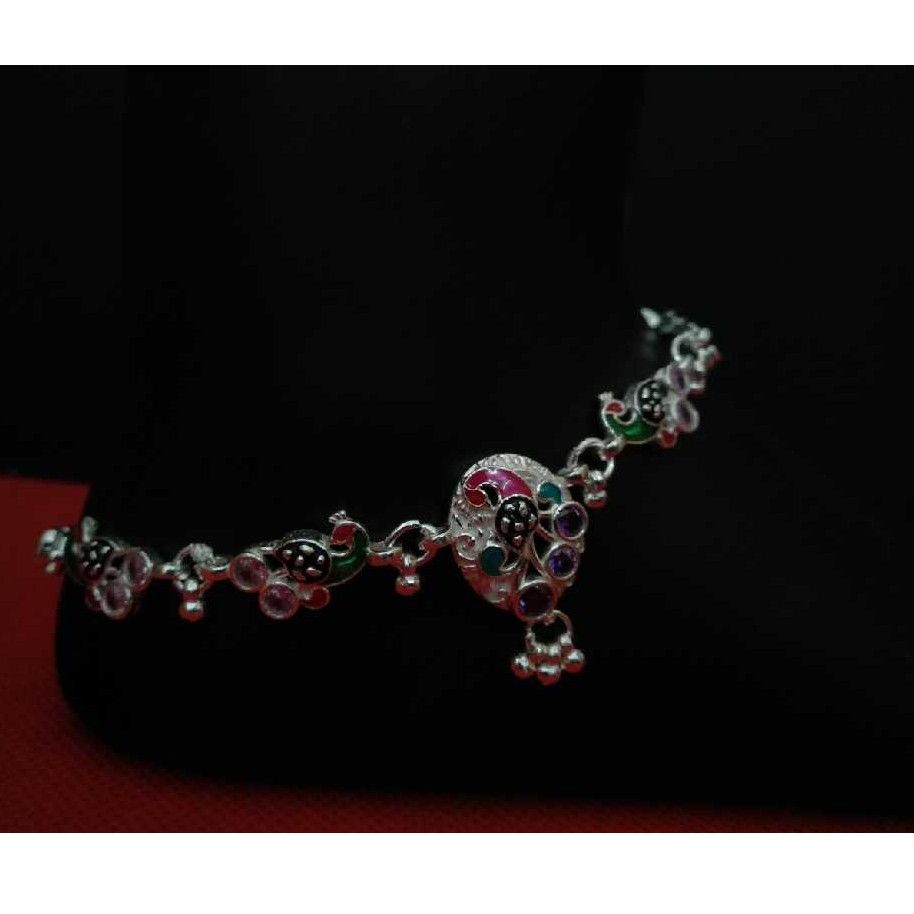 925 Silver  Antique  Ladies  Payal