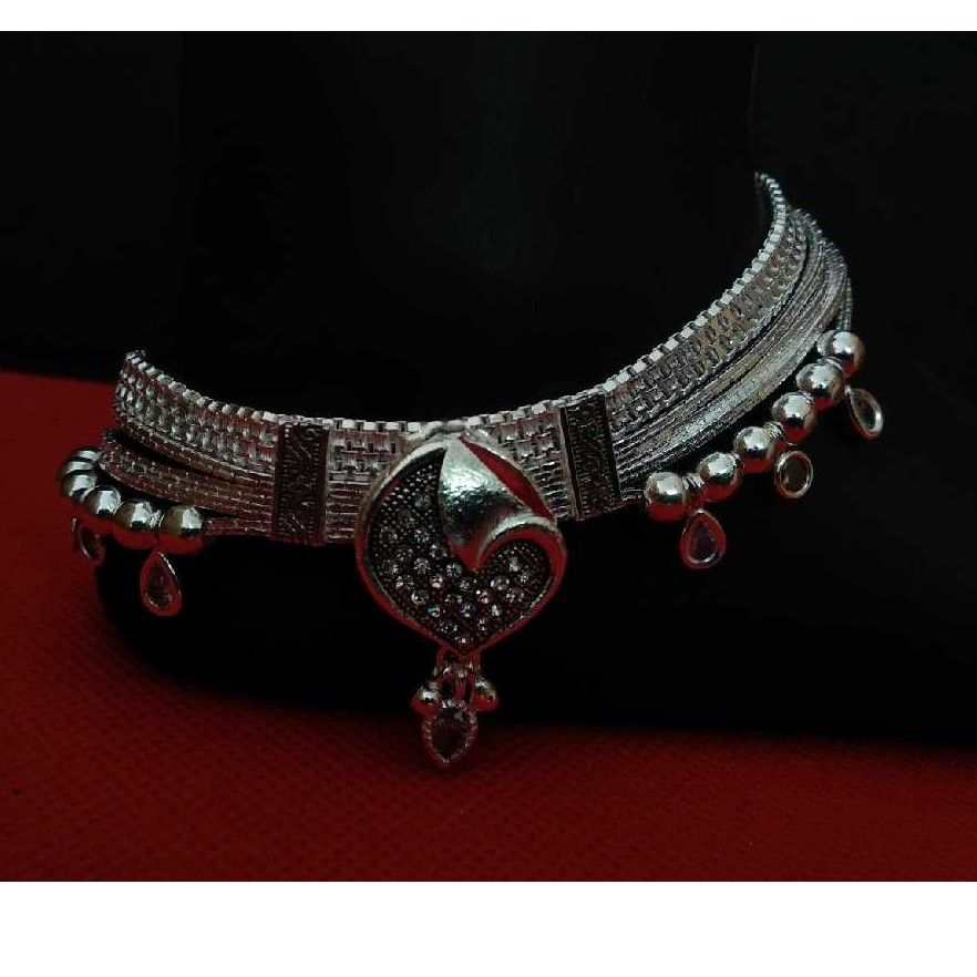 Exclusive Designer Silver Payal