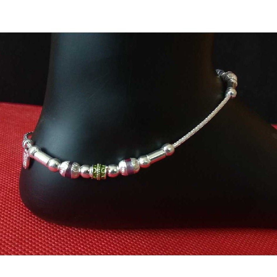 Light Weight 925 Silver Stylish Payal