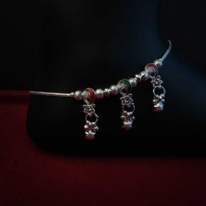 Silver Unique Modern Indian Payal