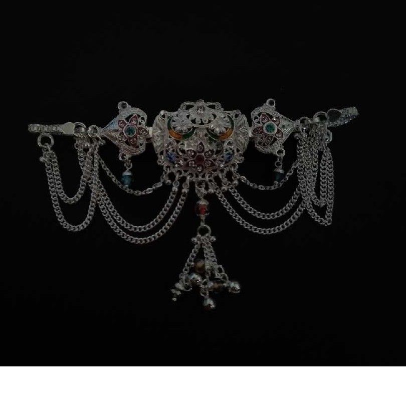 Silver Attractive Indian Baju Bandh