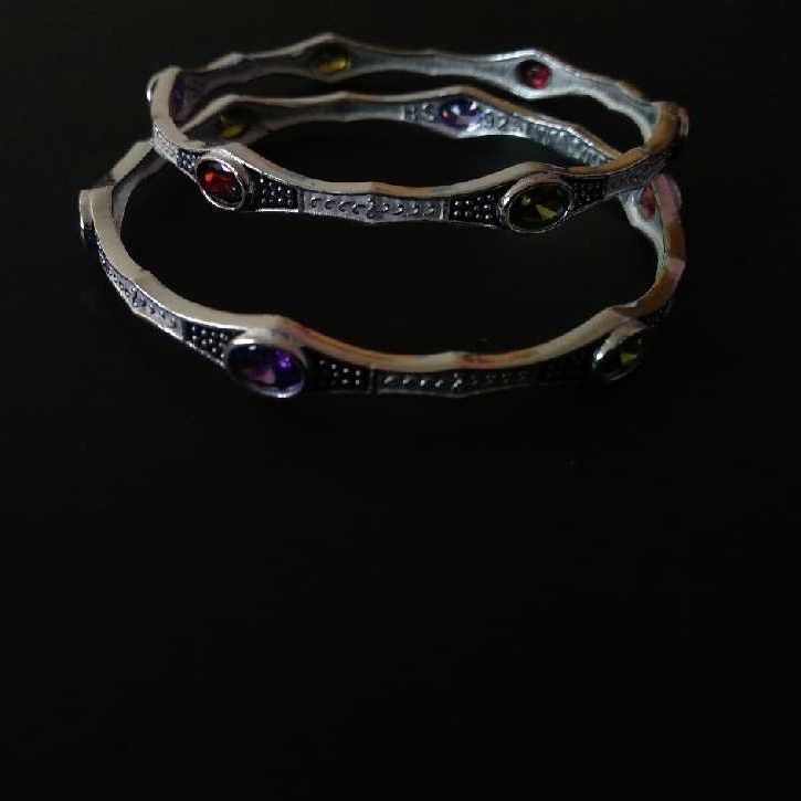 Silver Traditional Indian Kada