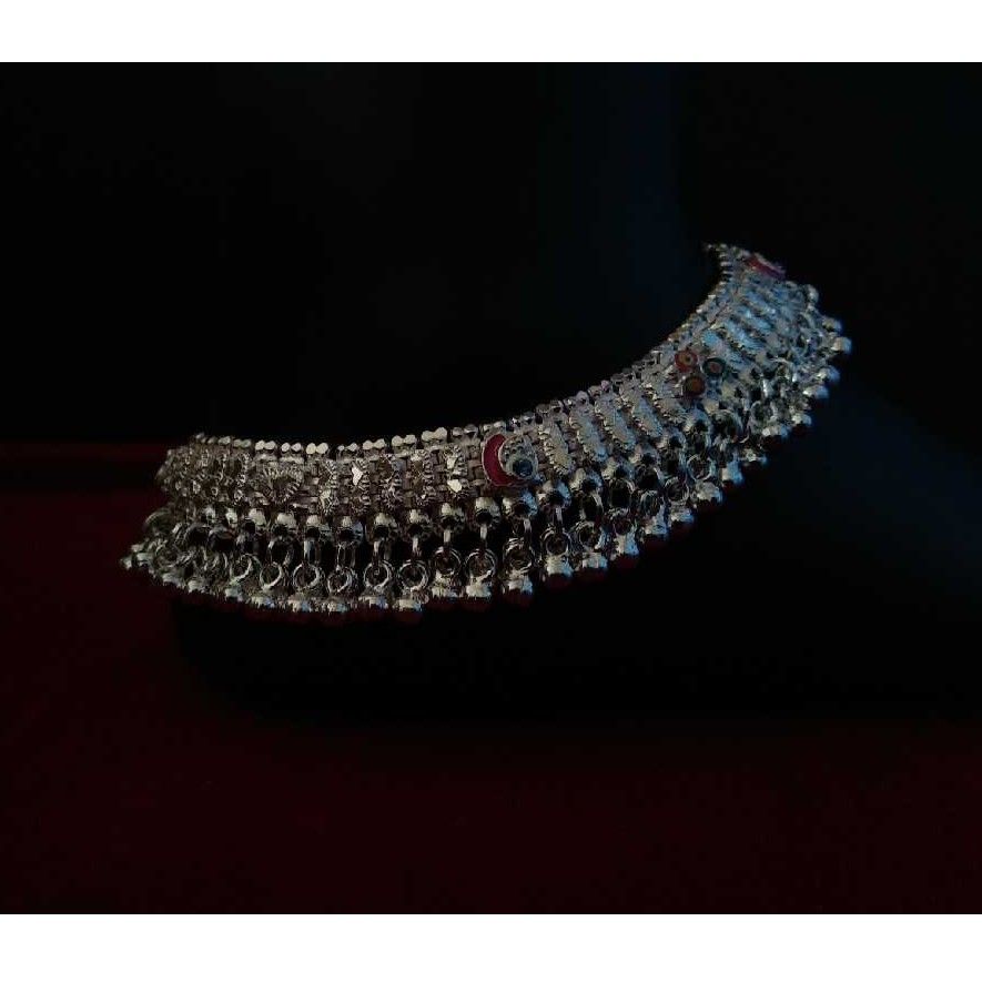 Silver Stylish Indian D Payal