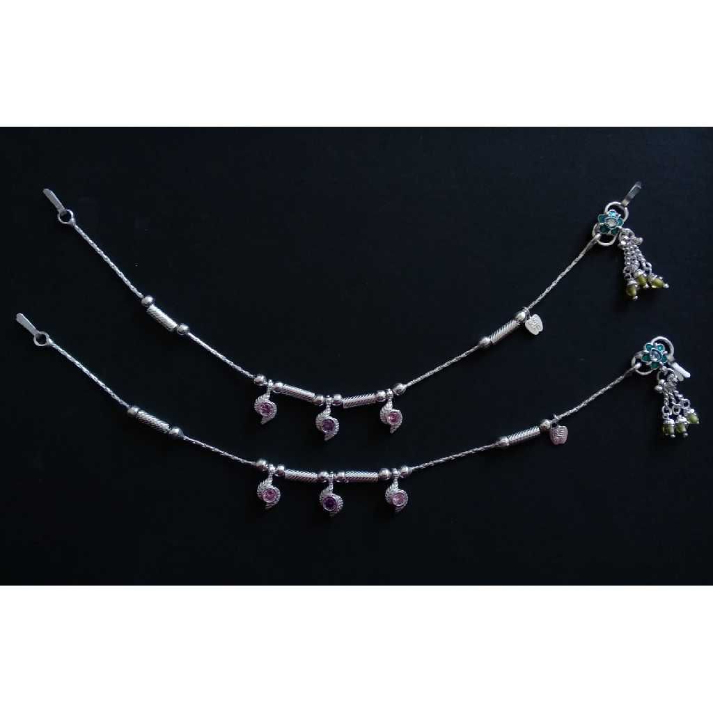 Silver Traditional Indian Modern Payal