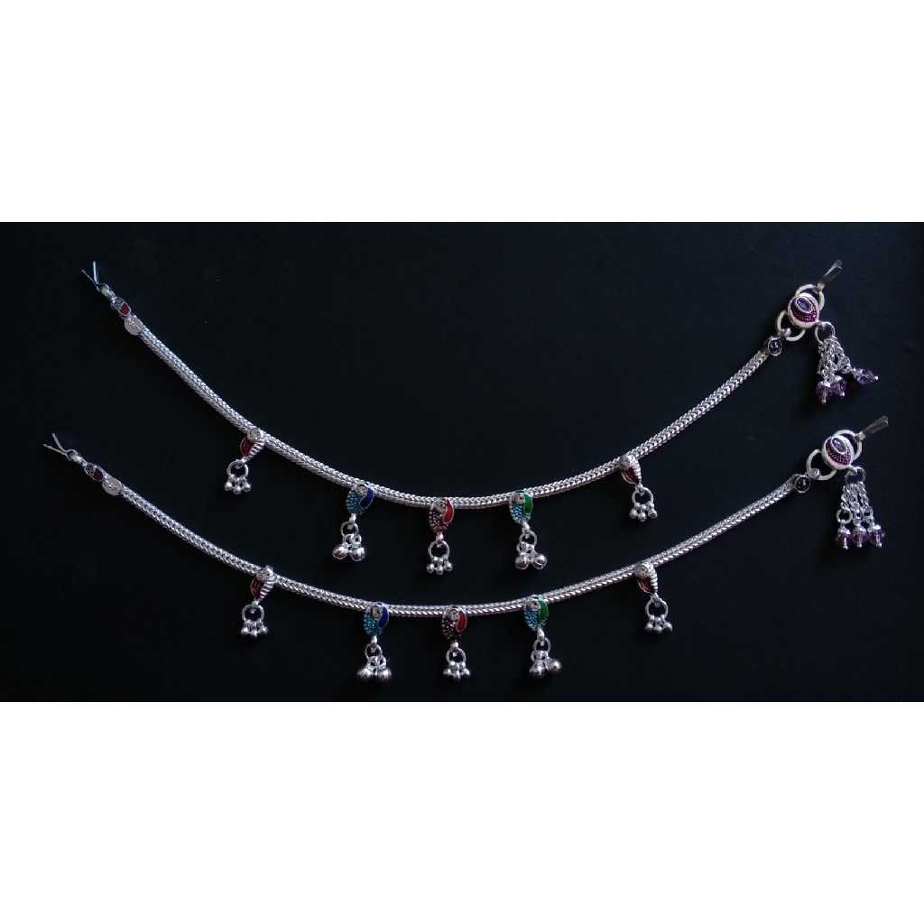 Indian Silver Natural Payal