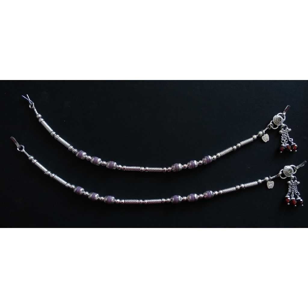 Silver Fancy Moti Payal