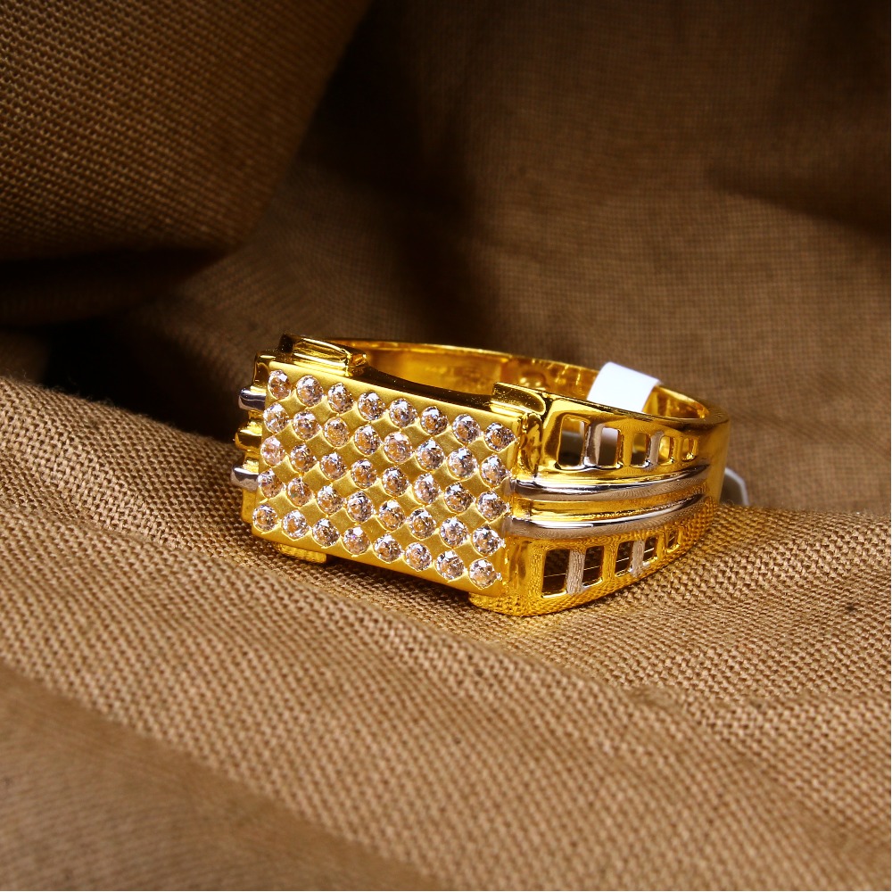 rose gold bold diamond Ring 162