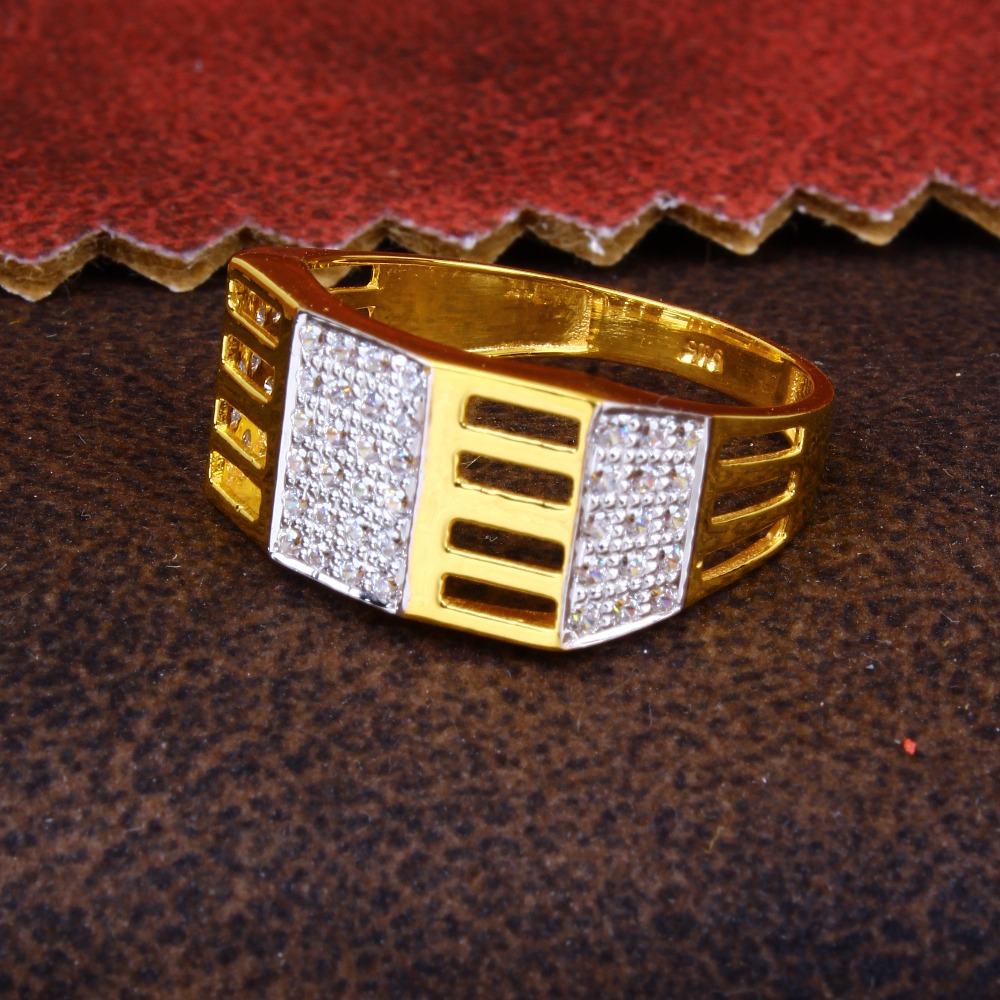 Gold Attractive Design diamond Ring 146