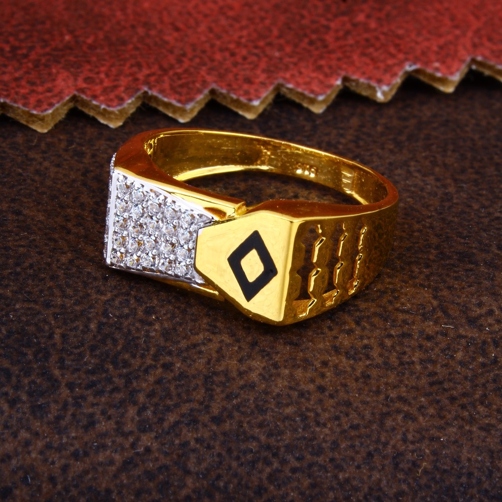 22k gold stylish mens ring