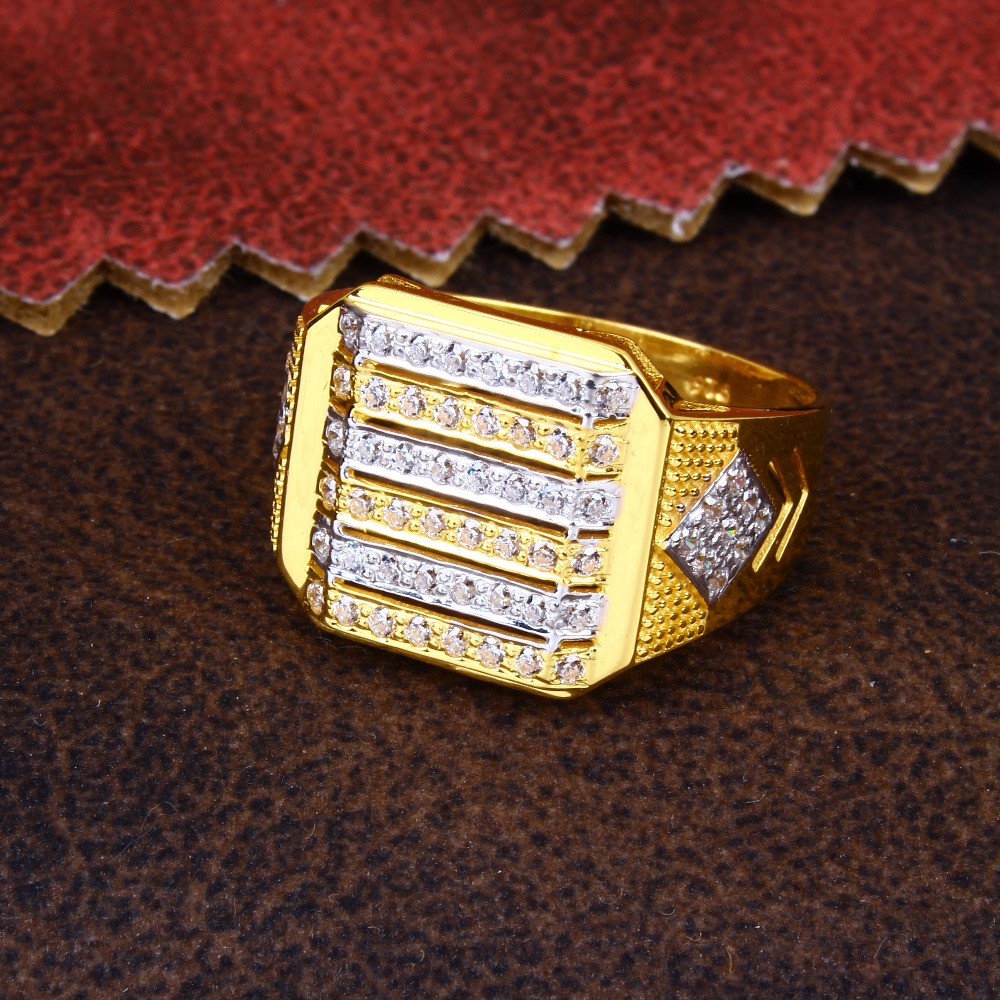 22k 916 havey mens ring
