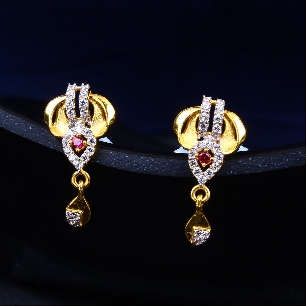 Gold Unique Design Earrings 29