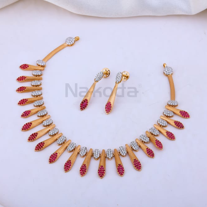 750 Rose Gold Hallmark Delicate Necklace RN428
