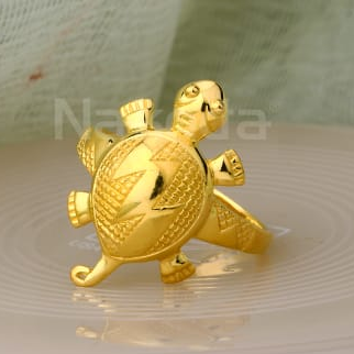 916 Gold CZ Hallmark Designer Mens Plain Ring MPR297 - Image 2
