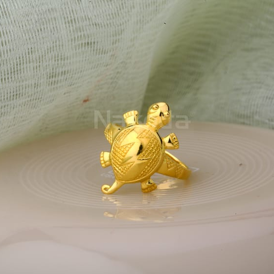 916 Gold CZ Hallmark Designer Mens Plain Ring MPR297