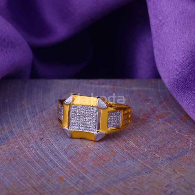 22KT Gold Mens Fancy Ring MR977