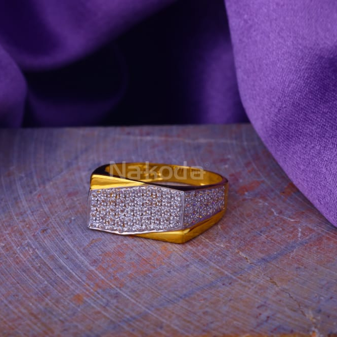 916 Gold Hallmark Exclusive Mens Ring MR960