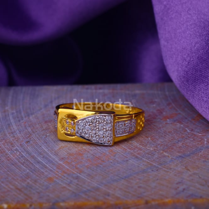 22KT Gold Mens Fancy Ring MR922