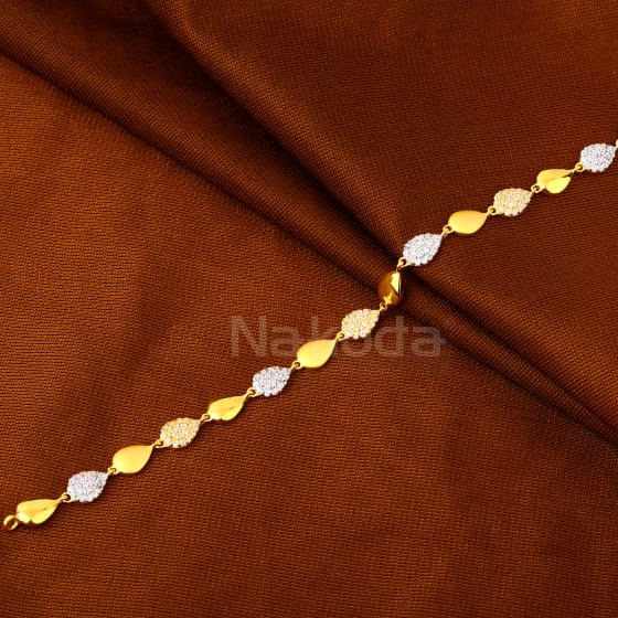 22KT Gold Hallmark Ladies Bracelet LB622