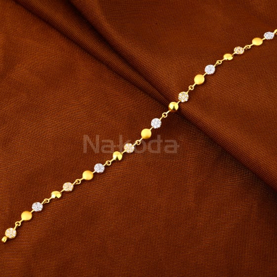 916 Gold Ladies Exclusive Bracelet LB585