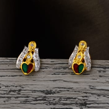 22KT Gold Hallmark Exclusive Ladies Tops Earring LTE366