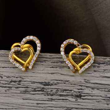 22KT Gold Ladies Gorgeous Tops Earring LTE361