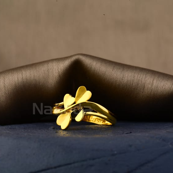 916 Gold CZ Hallmark Classic Ladies Plain Ring LPR589