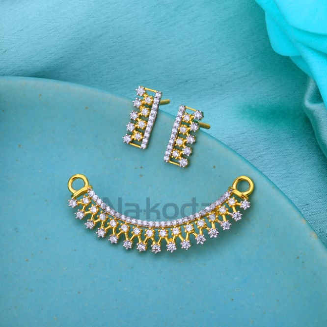 22KT Gold Hallmark Ladies Fancy Mangalsutra Pendant MP669