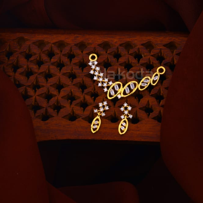 916 Gold CZ Hallmark Ladies Mangalsutra Pendant MP647