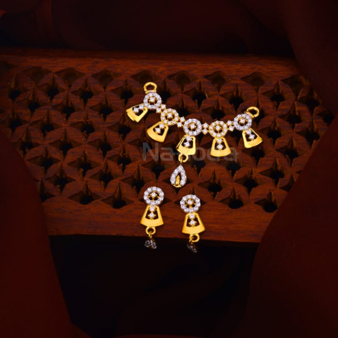 916 Gold Ladies Fancy Mangalsutra Pendant MP628