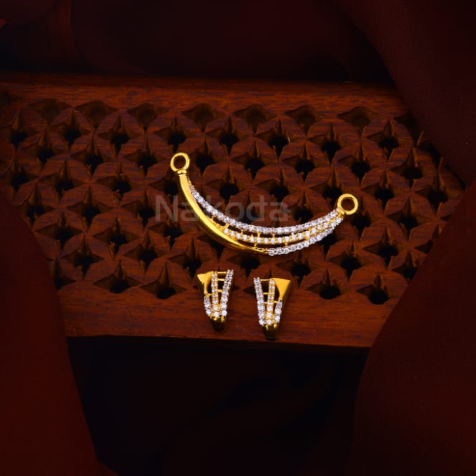 916 Gold Ladies Exclusive Mangalsutra Pendant MP627