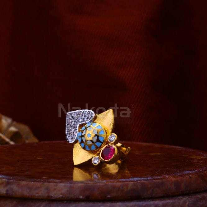 916 Gold Hallmark Fancy Ladies Antique Ring LAR355
