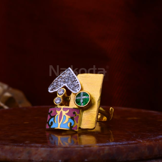 916 Gold Hallmark Delicate Ladies Antique Ring LAR353
