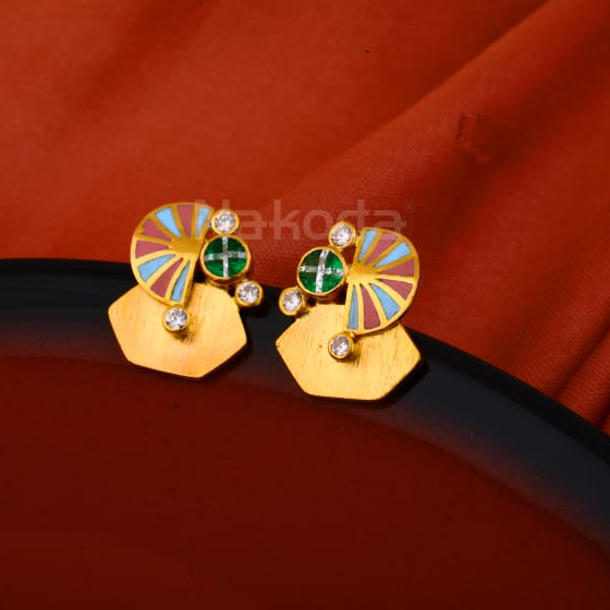 916 Ladies Gold Exclusive  Antique Earring LAE04