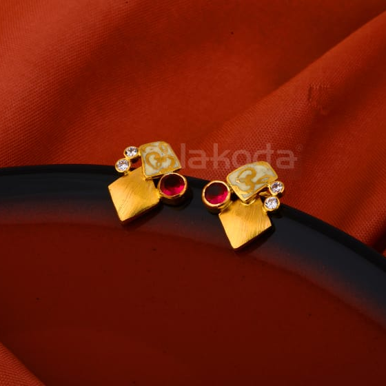 916 ladies gold classic antique earring lae02