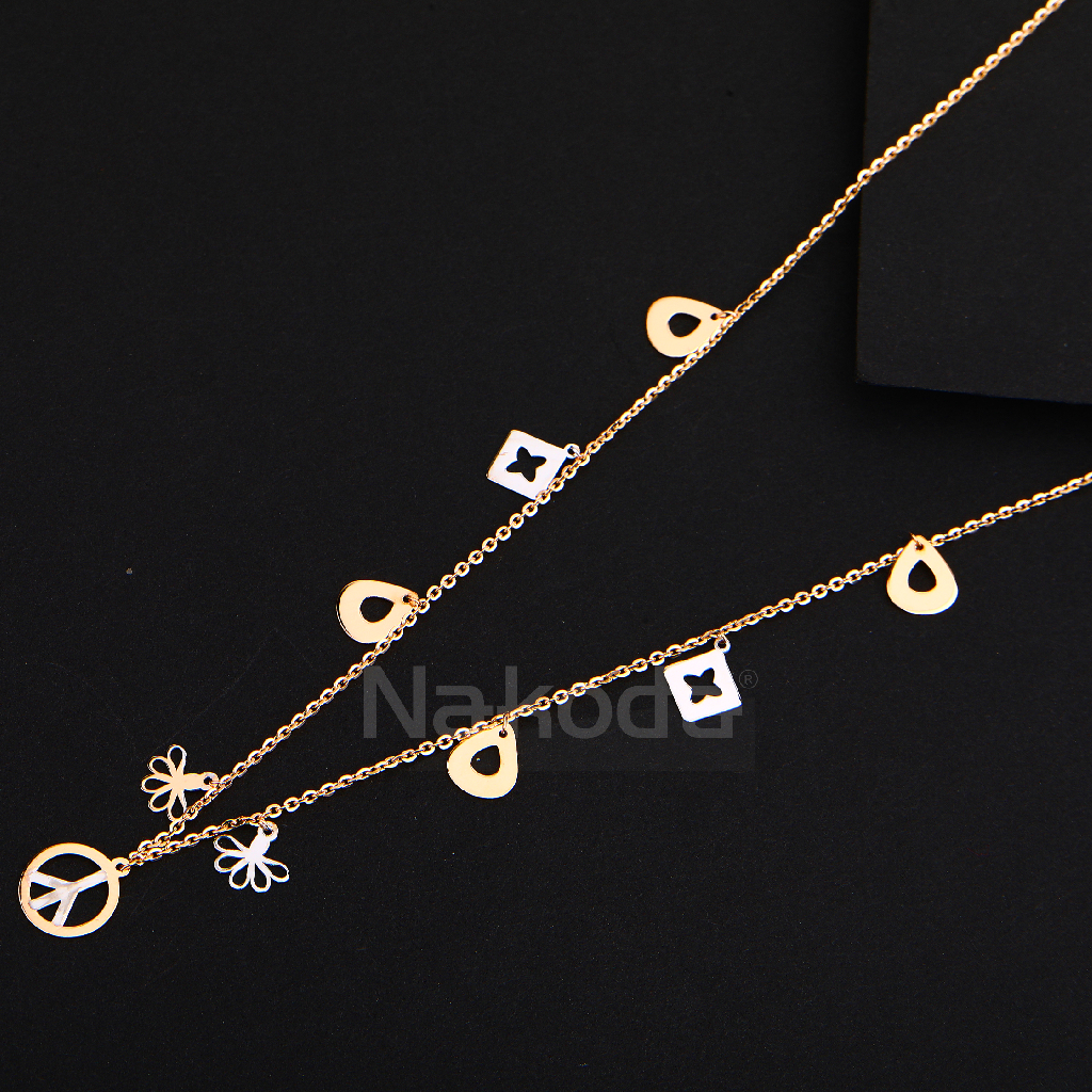 750 Rose Gold Cz Stylish Women's Tanmaniya RTM557