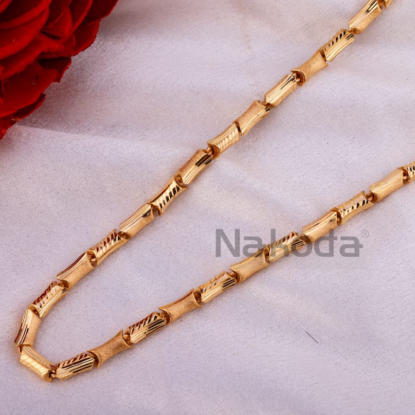 750 Rose Gold Men's Stylish Chain RMC110