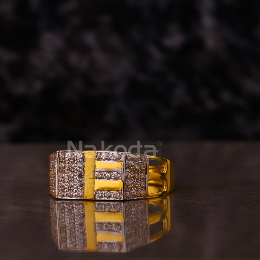 916 Gold Men's Classic Ring MR878
