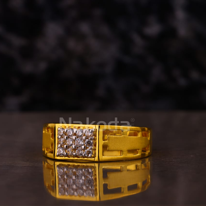 916 Gold Men's Ring MR879