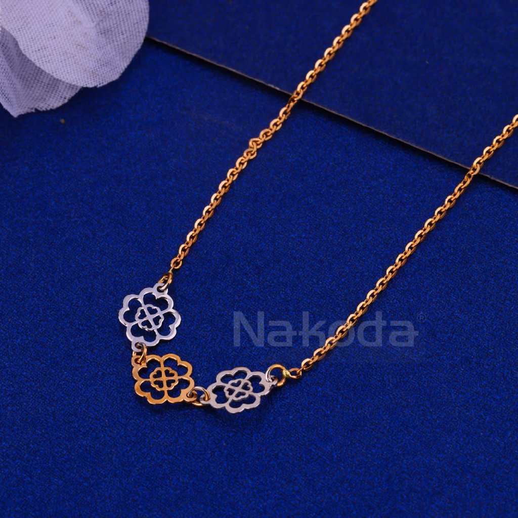 750 Rose Gold CZ Ladies Delicate Bracelet RTB19